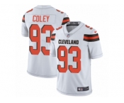 Youth Nike Cleveland Browns #93 Trevon Coley White Vapor Untouchable Limited Player NFL Jersey