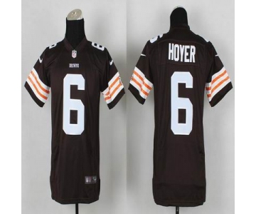 nike youth nfl jerseys cleveland browns #6 hoyer brown[nike]