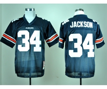 ncaa auburn tigers #34 jackson blue
