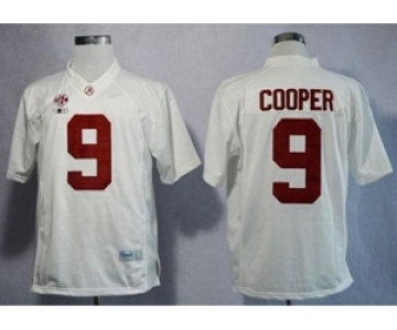 ncaa jerseys alabama crimson tide #9 cooper white[2016]