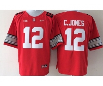 ncaa jerseys ohio state buckeyes #12 c.jones red