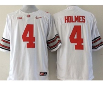ncaa jerseys ohio state buckeyes #4 holmes white