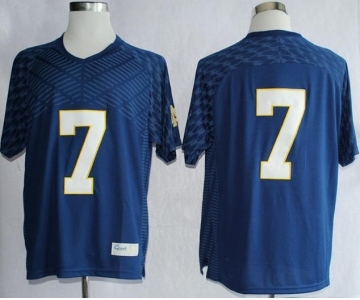 ncaa norte dame fighting irish #7 stephon tuitt blue[2013]