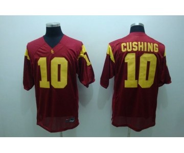 ncaa (usc trojans) #10 cushing red