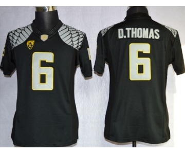 Oregon Ducks #6 DeAnthony Thomas 2013 Black Limited Womens Jersey