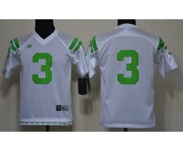 Notre Dame Fighting Irish #3 Joe Montana Under The Lights White Kids Jersey