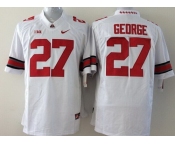 Ohio State Buckeyes #27 Eddie George 2014 White Limited Kids Jersey