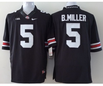 Ohio State Buckeyes #5 Braxton Miller 2014 Black Limited Kids Jersey