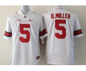 Ohio State Buckeyes #5 Braxton Miller 2014 White Limited Kids Jersey