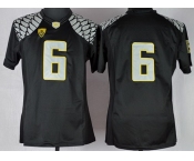 Oregon Ducks #6 Charles Nelson Black Limited Kids Jersey