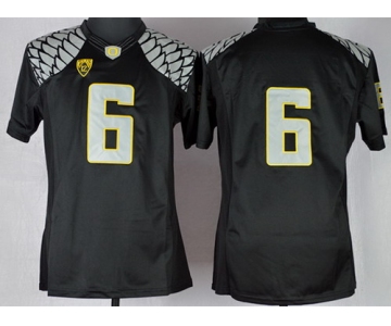 Oregon Ducks #6 Charles Nelson Black Limited Kids Jersey