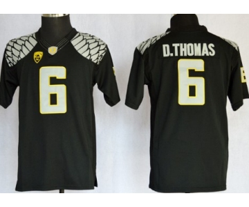 Oregon Ducks #6 DeAnthony Thomas 2013 Black Limited Kids Jersey