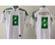 Oregon Ducks #8 Marcus Mariota 2014 White Limited Kids Jersey