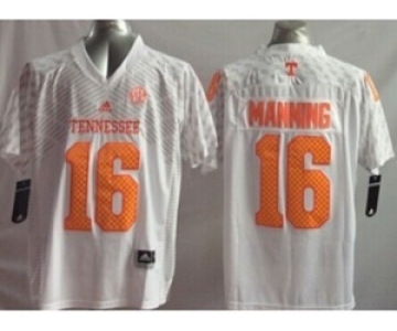 youth ncaa jerseys tennessee volunteers #16 manning white