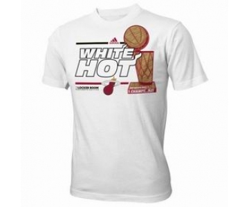 2013 nba champions miami heat white T-Shirt