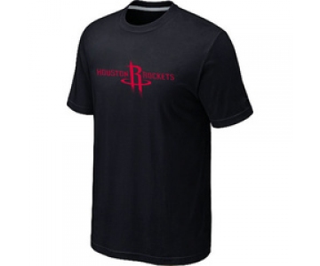 NBA Houston Rockets adidas Primary Logo T-Shirt -Black