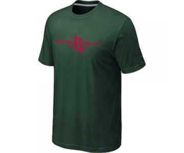 NBA Houston Rockets adidas Primary Logo T-Shirt -D.Green
