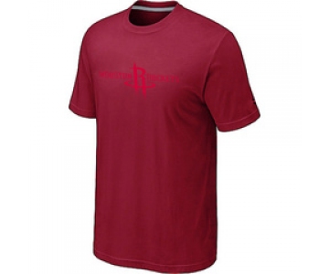 NBA Houston Rockets adidas Primary Logo T-Shirt -Red