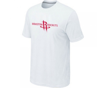 NBA Houston Rockets adidas Primary Logo T-Shirt -White