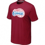 NBA Los Angeles Clippers Big & Tall Primary Logo Red T-Shirt