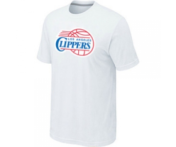 NBA Los Angeles Clippers Big & Tall Primary Logo White T-Shirt
