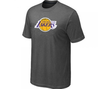 NBA Los Angeles Lakers Big & Tall Primary Logo D.Grey T-Shirt