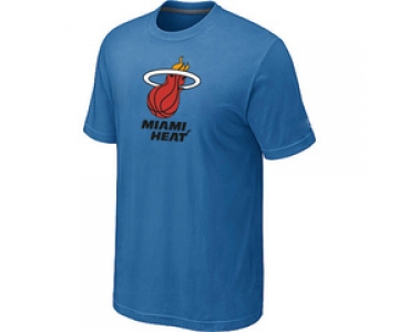 NBA Miami Heat Big & Tall Primary Logo L.Biue T-Shirt
