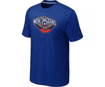NBA New Orleans Pelicans Big & Tall Primary Logo Blue T-Shirt