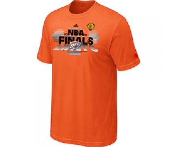 NBA Oklahoma City Thunder adidas 2012 Western Conference Champions T-Shirt Orange