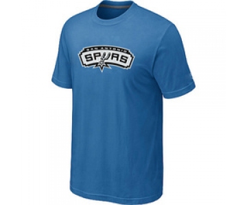 NBA San Antonio Spurs Big & Tall Primary Logo L.Biue T-Shirt
