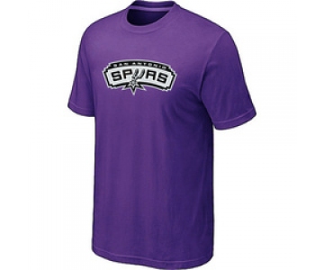 NBA San Antonio Spurs Big & Tall Primary Logo Purple T-Shirt