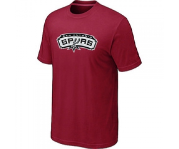 NBA San Antonio Spurs Big & Tall Primary Logo Red T-Shirt