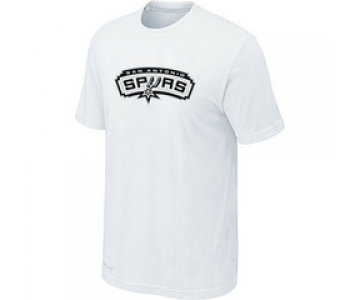 NBA San Antonio Spurs Big & Tall Primary Logo white T-Shirt