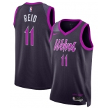 Men's Minnesota Timberwolves #11 Naz Reid Purple 2025-26 City Edition Stitched Basketball Jersey Men's Minnesota Timberwolves #11 Naz Reid Purple 2025-26 City Edition Stitched Basketball Jersey