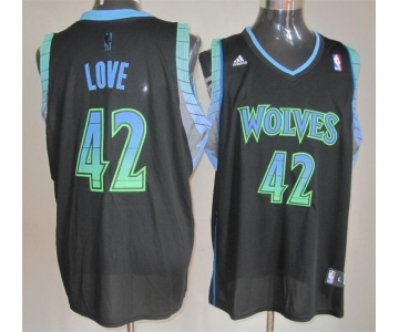 nba minnesota timberwolves #42 love black[limited revolution 30 swingman]