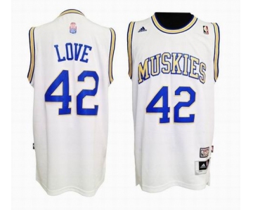 nba minnesota timberwolves #42 love white[muskies][2011 swingman revolution 30]
