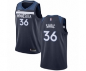 Women's Nike Minnesota Timberwolves #36 Dario Saric Swingman Navy Blue NBA Jersey - Icon Edition
