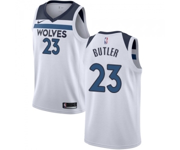Youth Nike Minnesota Timberwolves #23 Jimmy Butler Swingman White NBA Jersey - Association Edition