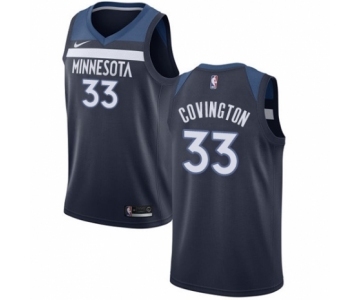 Youth Nike Minnesota Timberwolves #33 Robert Covington Swingman Navy Blue NBA Jersey - Icon Edition