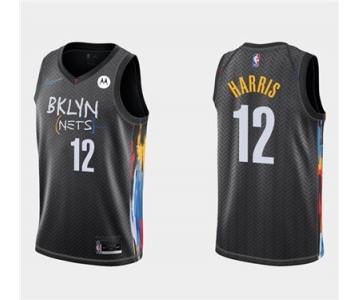 Men's Brooklyn Nets #12 Joe Harris Stitched Basketball Jersey