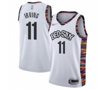 Women's Brooklyn Nets #11 Kyrie Irving Swingman White Basketball Jersey - 2019-20 City Edition