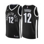 Women's Nike Brooklyn Nets #12 Joe Harris Swingman Black NBA Jersey - City Edition