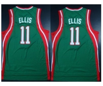 nba milwaukee bucks #11 ellis green[revolution 30 swingman]